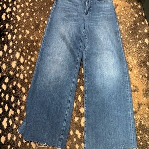 Frame Denim Classic Blue Flare Jeans